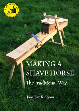 making a shave horse - tutorial e-book - jonsbushcraft