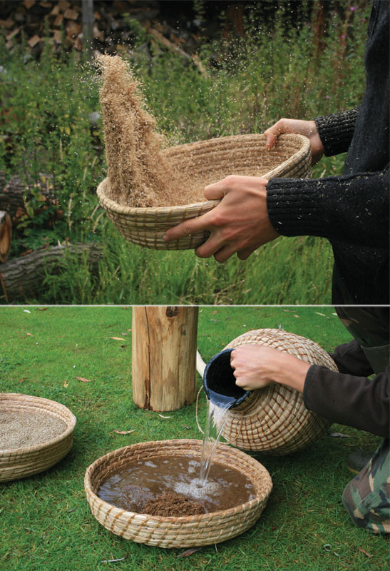 Making a basic coiled basket